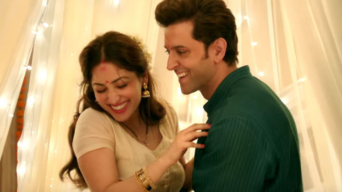 Yami and Hrithik in a still from <i>Kaabil</i>.