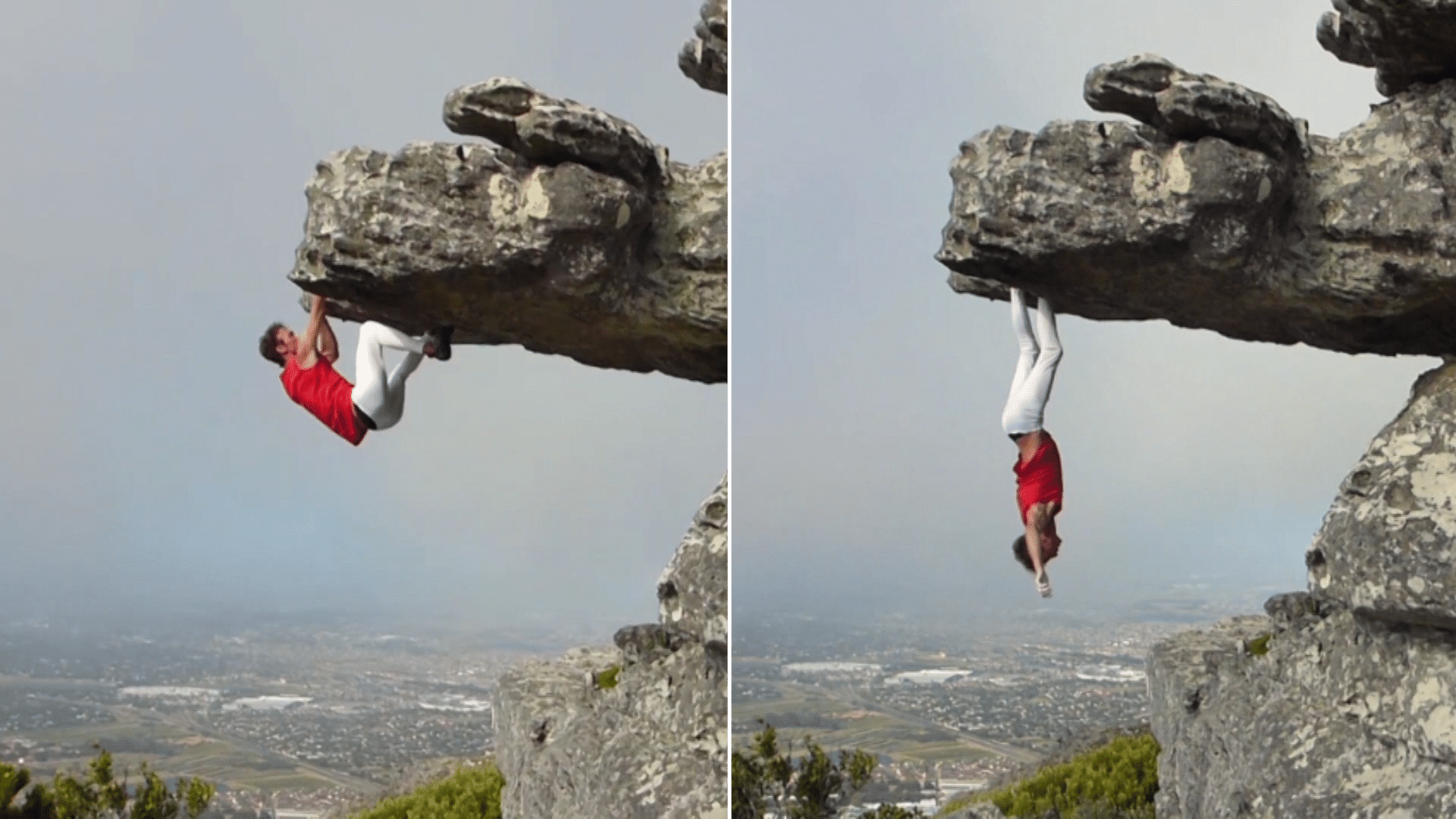 Free climber (Photo: AP)