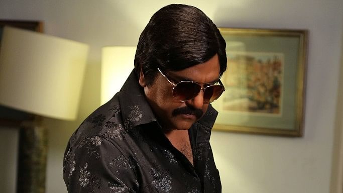 Zakir Hussain as underworld don ‘D’ in <i>Coffee With D.</i>