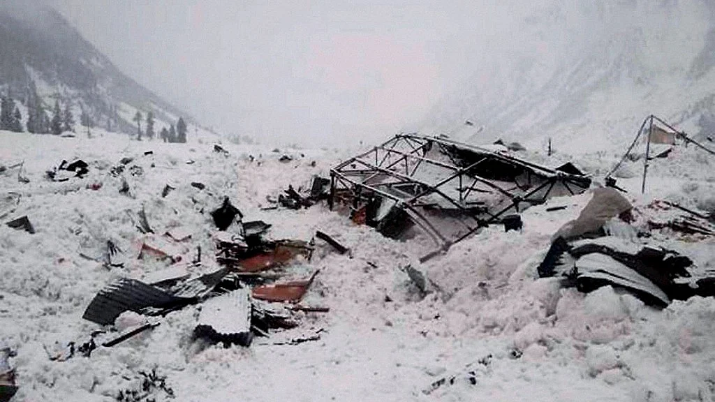 File image of an avalanche used for representational purposes.