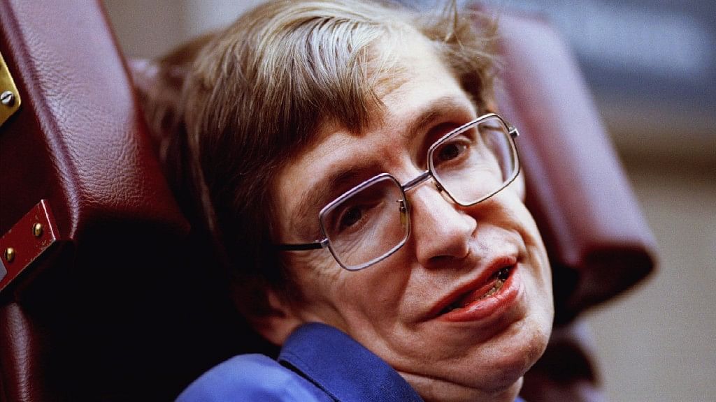 Stephen Hawking.&nbsp;