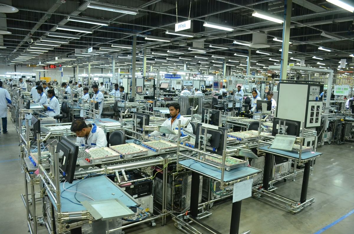 The op-ed said that China should upgrade its manufacturing industry to maintain competitiveness with India.