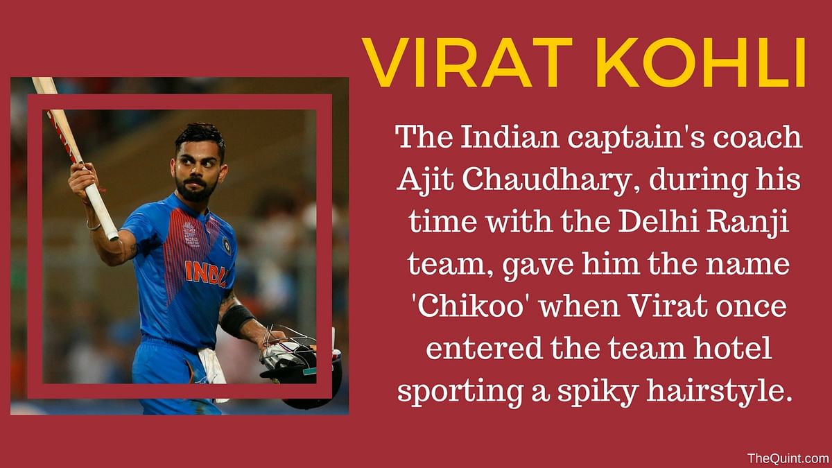 The Quint takes a look at the stories behind the nicknames of some of the famous cricketers.