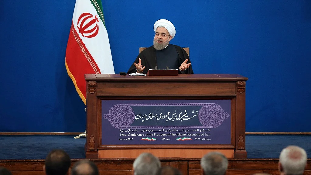 Iran’s president, Hassan Rouhani, has compared talk of renegotiating its nuclear accord to “converting a shirt back to cotton,” and says US President-elect Donald Trump’s talk of doing so is “mainly slogans.” (Photo: AP)