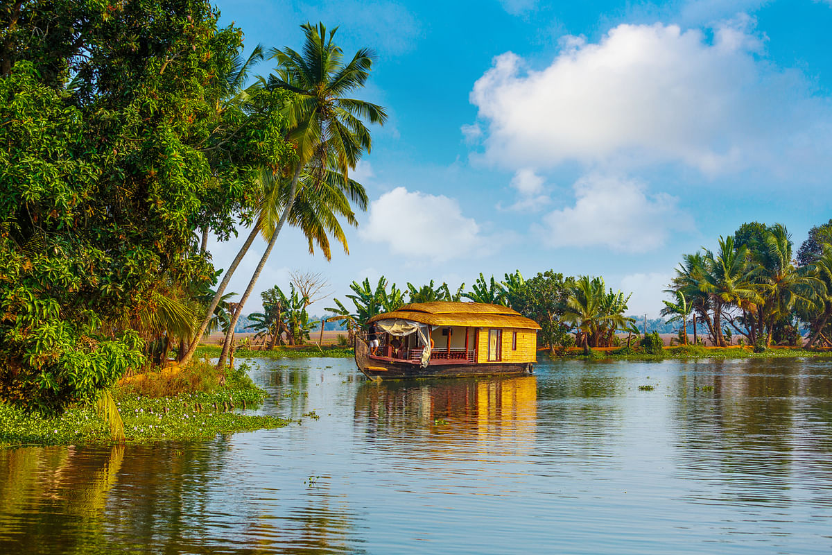 Islands in Kerala are  gradually sinking, and 10,000 people could potentially be displaced. 