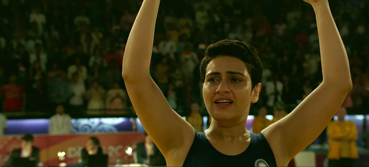 Fatima Sana Shaikh in <i>Dangal </i>as Geeta Phogat<i>. </i>