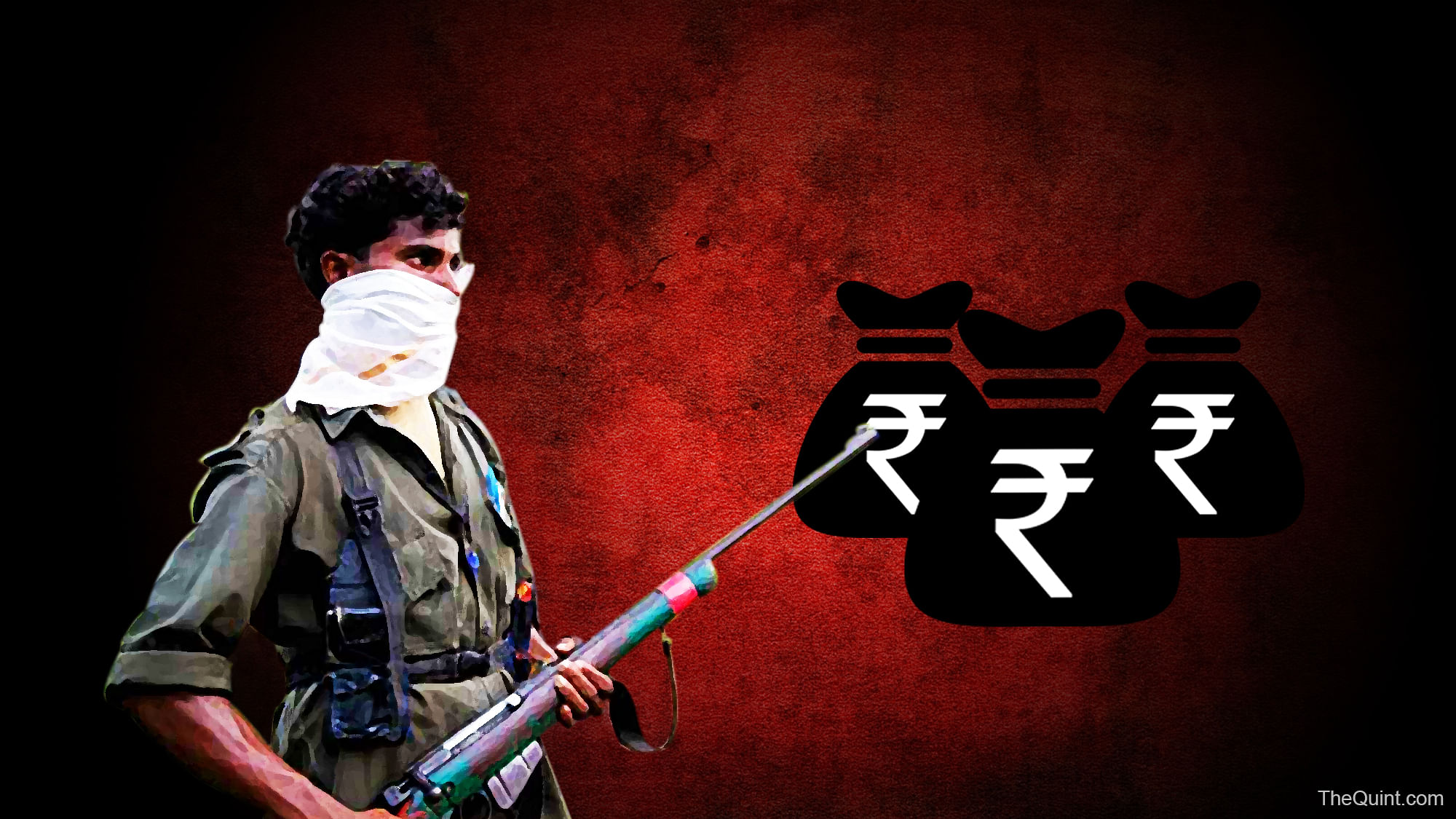 Note ban has dealt a heavy blow to the Maoists who are scrambling for ways to sustain themselves. (Photo: Rhythum Seth/ <b>The Quint</b>)