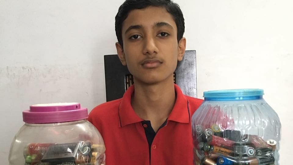 Nishant Jain is a 15-year-old student from Mumbai. (Photo Courtesy: Facebook/<a href="https://www.facebook.com/pg/NishantEarthBud/photos/?ref=page_internal">@NishantEarthBud</a>)