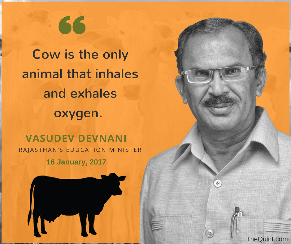 “Only cows inhale and exhale oxygen” is our favourite “scientific” discovery.