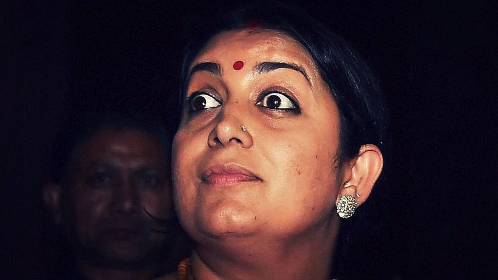 Smriti Irani, Union Minister of Textile, allegedly coerced local administration at Anand, Gujarat to ensure that an NGO of her choice gets selected for conducting developmental work.