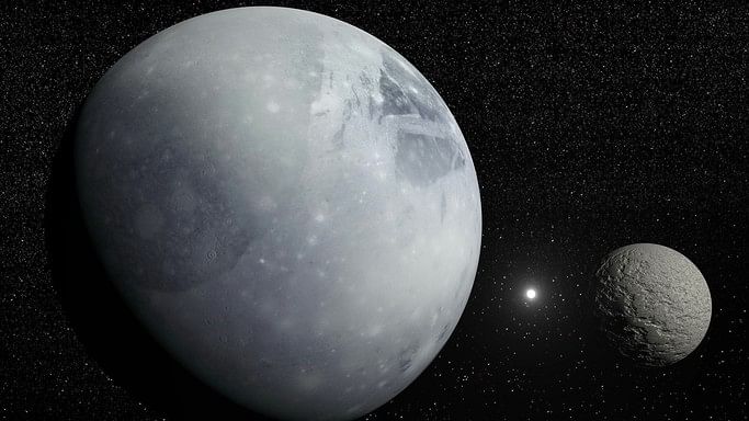 

A large red spot appeared on Pluto’s largest moon Charon’s north pole. (Photo: iStock)