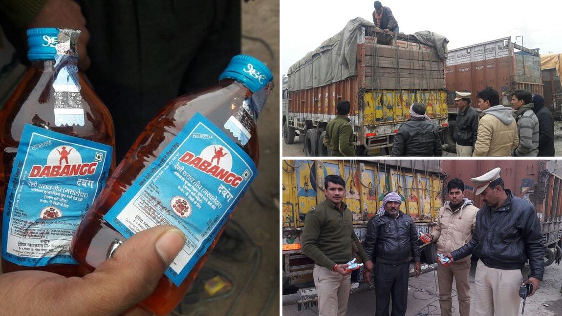 As the elections  come closer, country liquor companies have increased production. (Photo Courtesy: Twitter/<a href="https://twitter.com/Uppolice">UPpolice</a>)