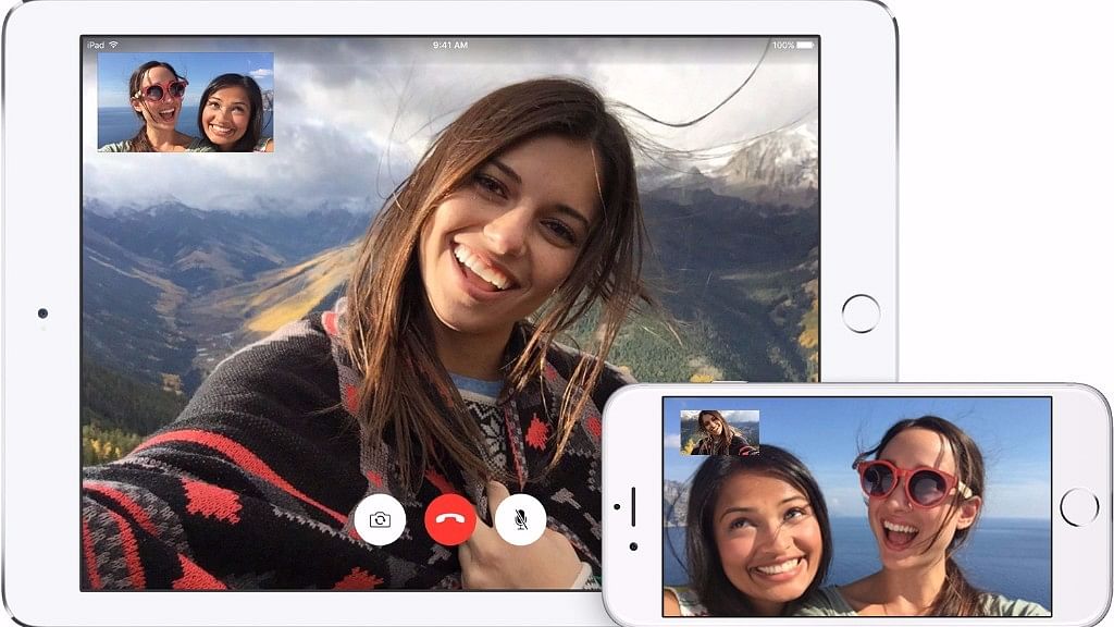 Apple FaceTime works on iOS supported devices.&nbsp;