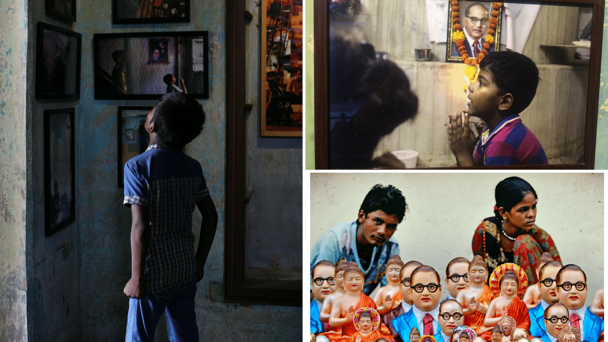 A photo series that captures Ambedkar in contemporaneity. (Photo Courtesy: The Series ‘Blue Icon: Contemporary Reiterations’)