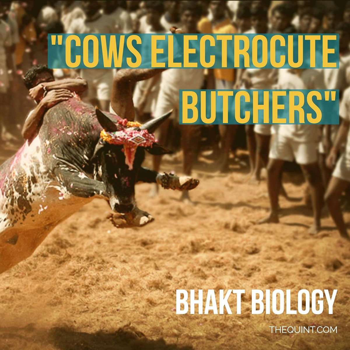 Five things you can learn from bhakts about how animal biology works, courtesy Rajasthan’s Education Minister.