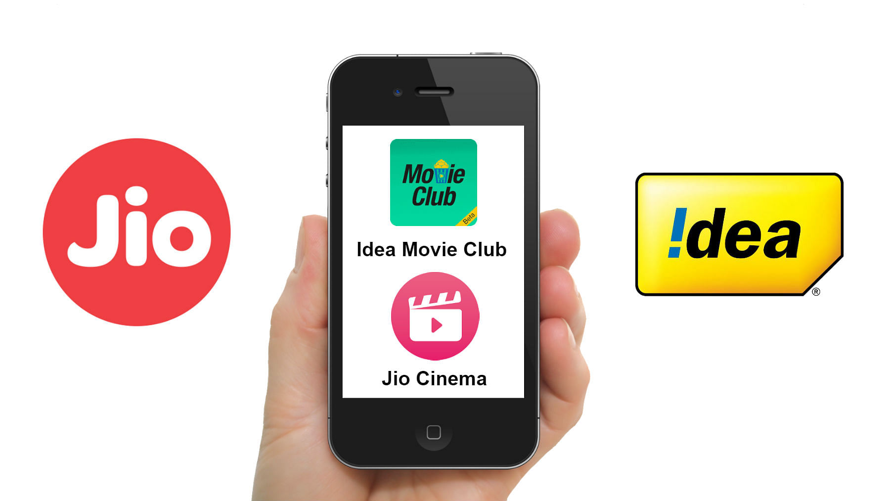 Can Idea’s Movie Club take on Jio’s free Cinema services? (Photo: <b>The Quint</b>)