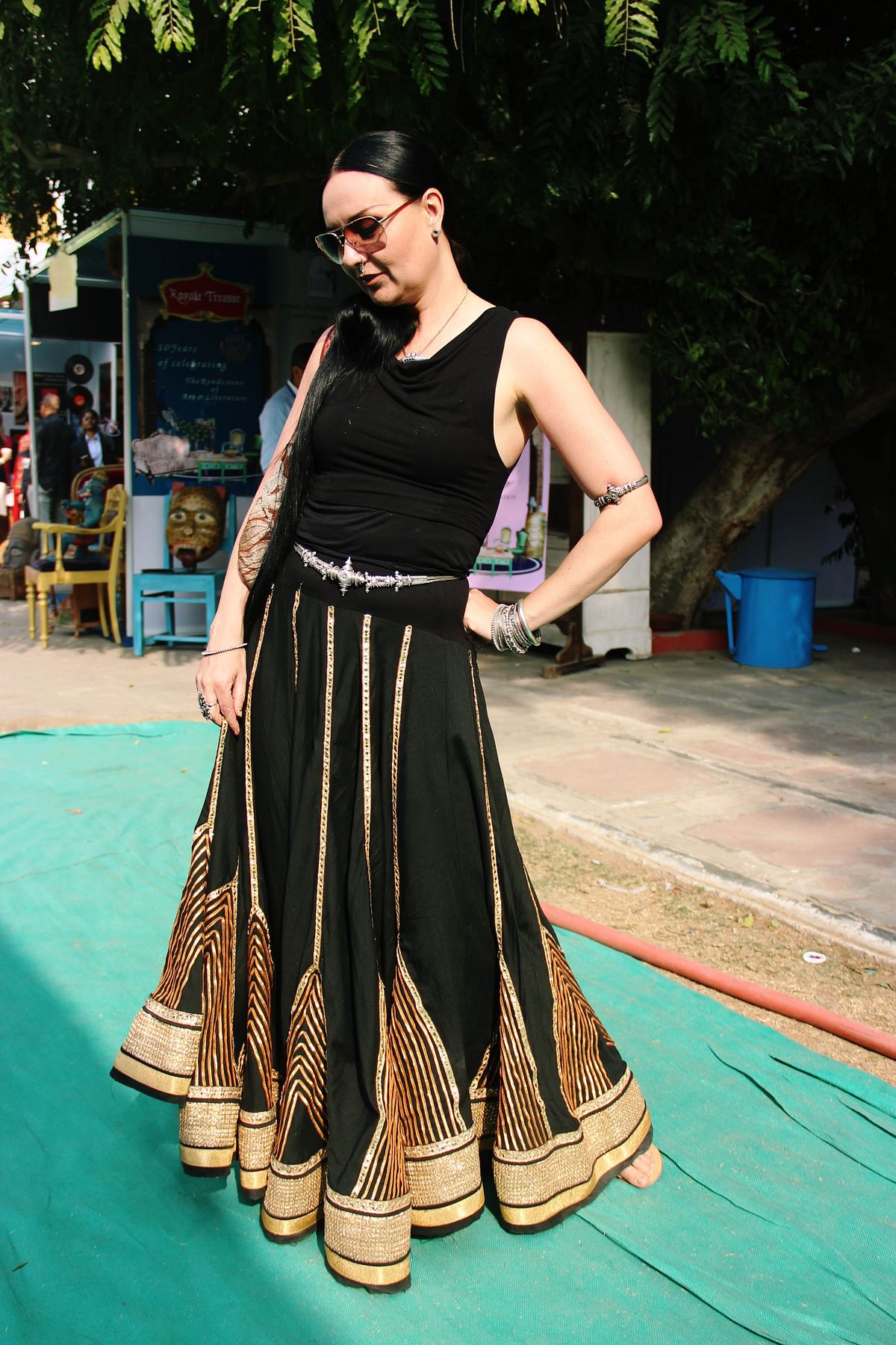 Walk into Jaipur Lit Fest and see the intersection of fashion and literature galore