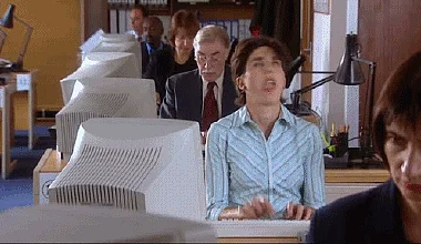 Experts claimed that the loss could be attributed to desk-bound jobs which kept employees from activating their butt muscles. (Photo: <a href="http://http://gifsme.com/post/138045461157">gifsme.com</a>)