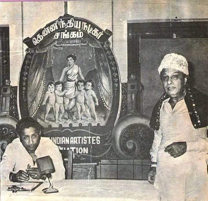 MGR was first a popular Tamil films actor and later a politician whom the people loved and trusted. (Photo Courtesy: <a href="https://twitter.com/rgvenkateshgnfi/status/810042262352629760">Twitter</a>)
