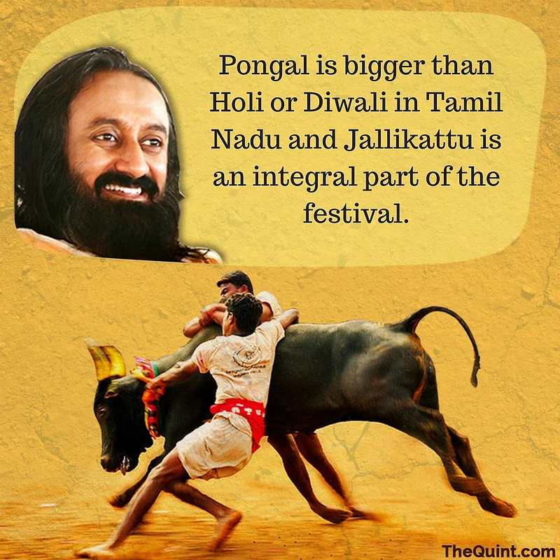 Sri Sri Ravi Shankar. (Photo: Harsh Sahani/<b>The Quint</b>)