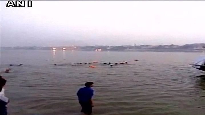 Twenty four people have died after a boat capsized in Patna. (Photo: ANI)