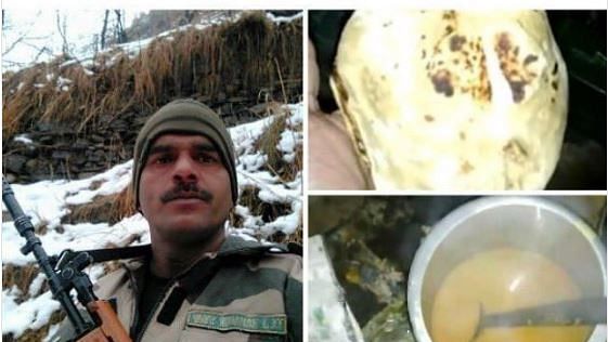 Tej Bahadur Yadav in a viral video complained about the corruption in the system.(Photo Courtesy: Twitter/<a href="https://twitter.com/virendersehwag">@virendersehwag</a>)