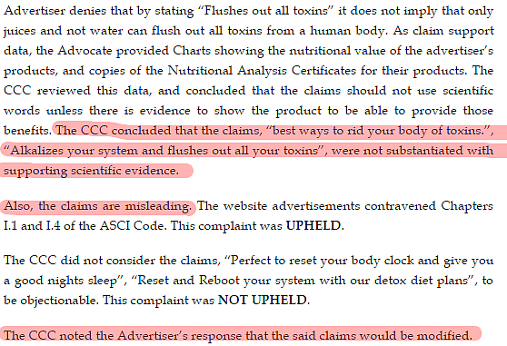 ASCI’s response to the complaint. (Photo Courtesy: email by Rustam Singh)