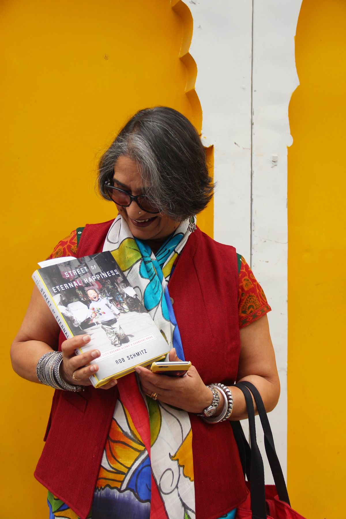 At Jaipur Literature Festival, we meet with interesting subjects that subtly blend fashion and literature together
