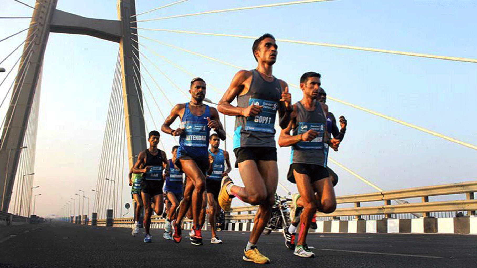 File photo from the 2016 Mumbai Marathon.