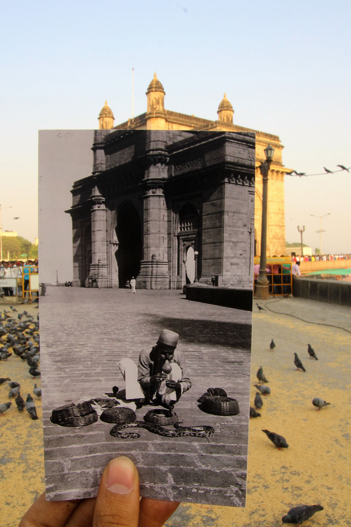 Bombay of sprawling avenues and horse-carts vs the Mumbai of the kaali-peelis and afternoon siestas by the sea.