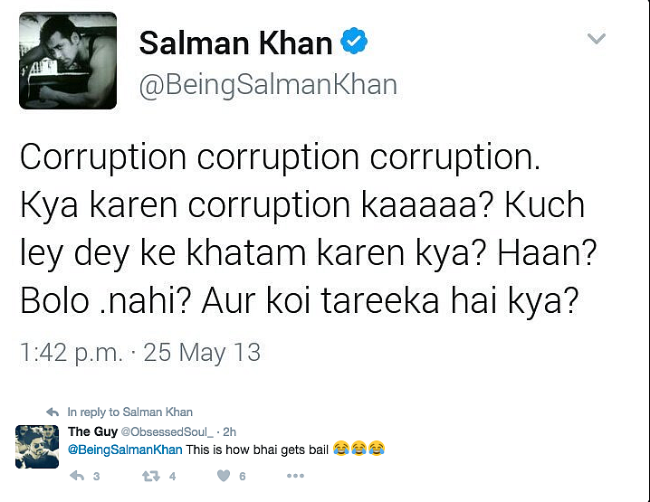 Salman Khan Thanks His Fans and Gets Some Hilarious Replies
