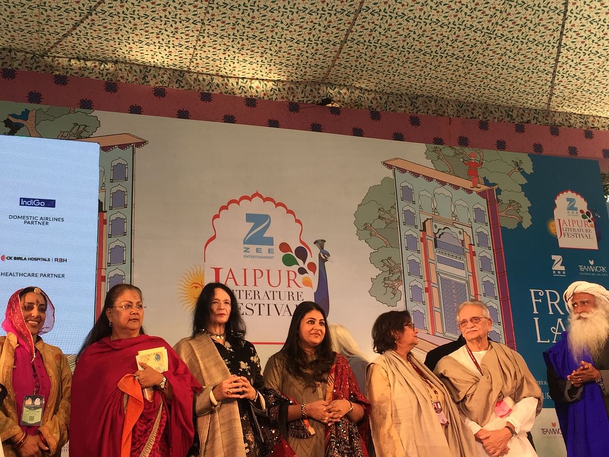 JLF is back with its 10th edition. And Shillong Chamber Choir graced the fest with their musical start.