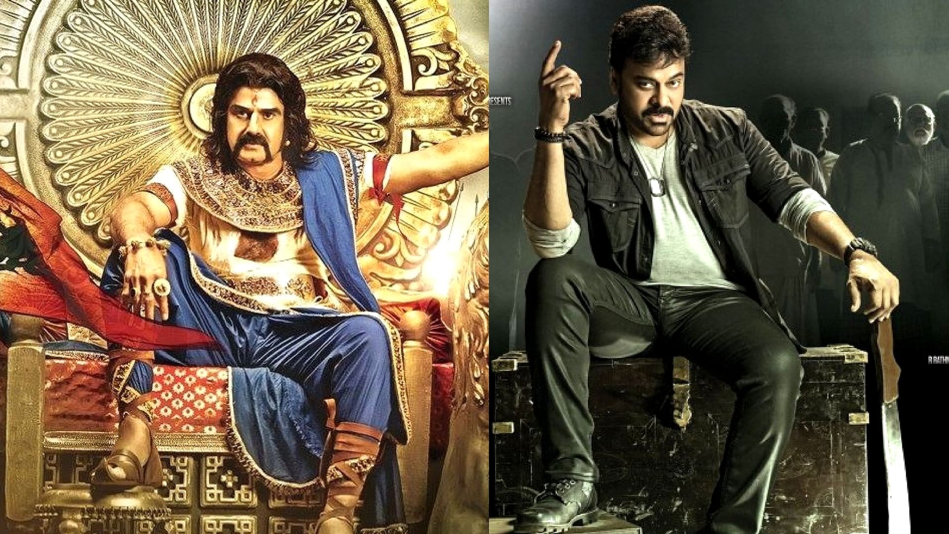 Veteran actors Balakrishna and Chiranjeevi avoid a box office clash, an example for SRK and Hrithik to learn from. (Photo courtesy: Twitter)