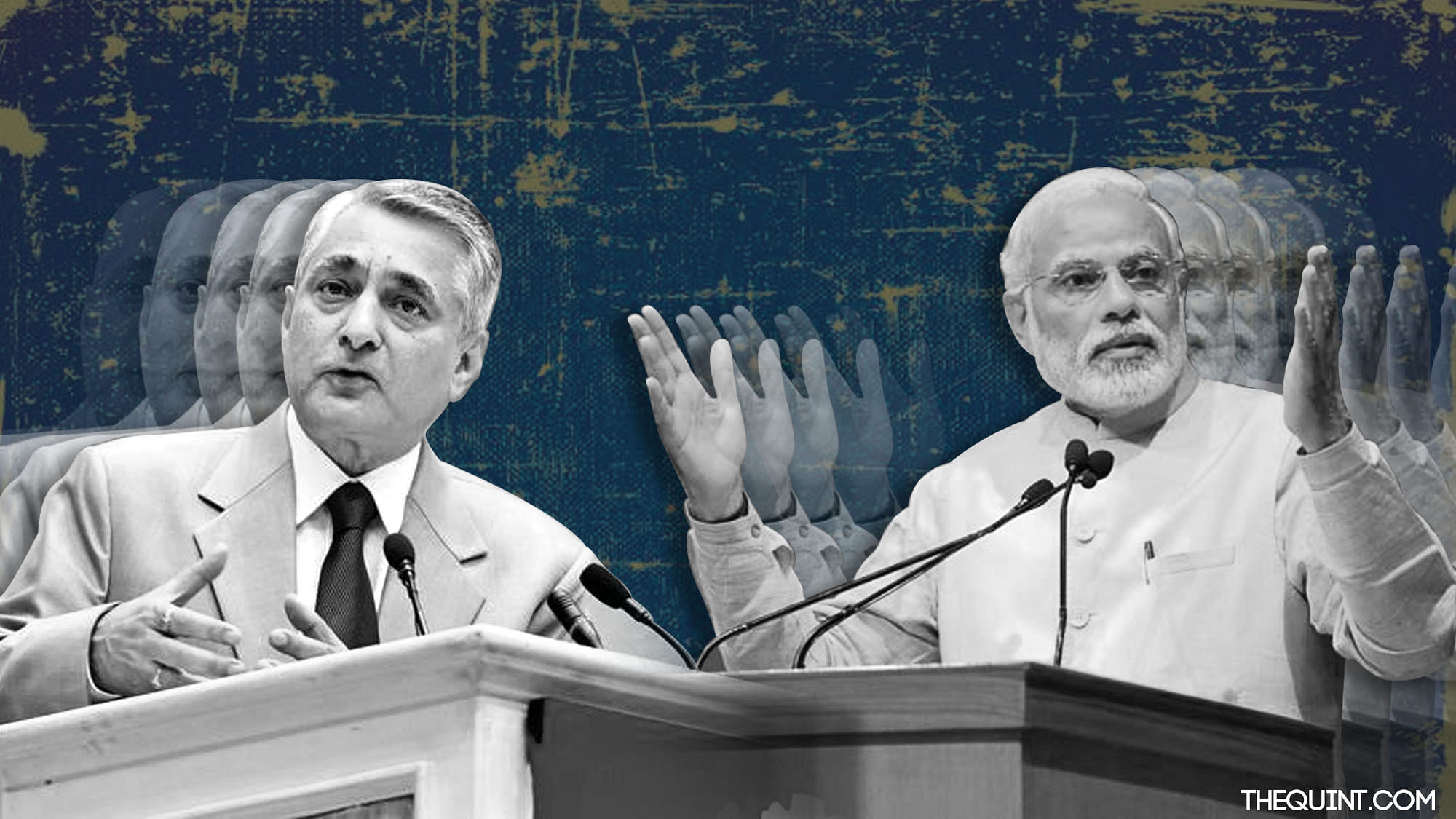 A strained executive-judiciary relationship characterised  Justice Thakur’s tenure. (Photo:The Quint) 