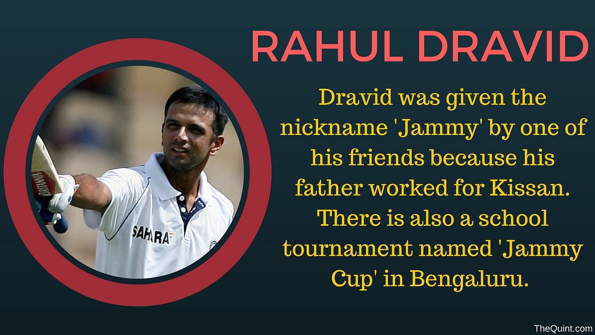The Quint takes a look at the stories behind the nicknames of some of the famous cricketers.