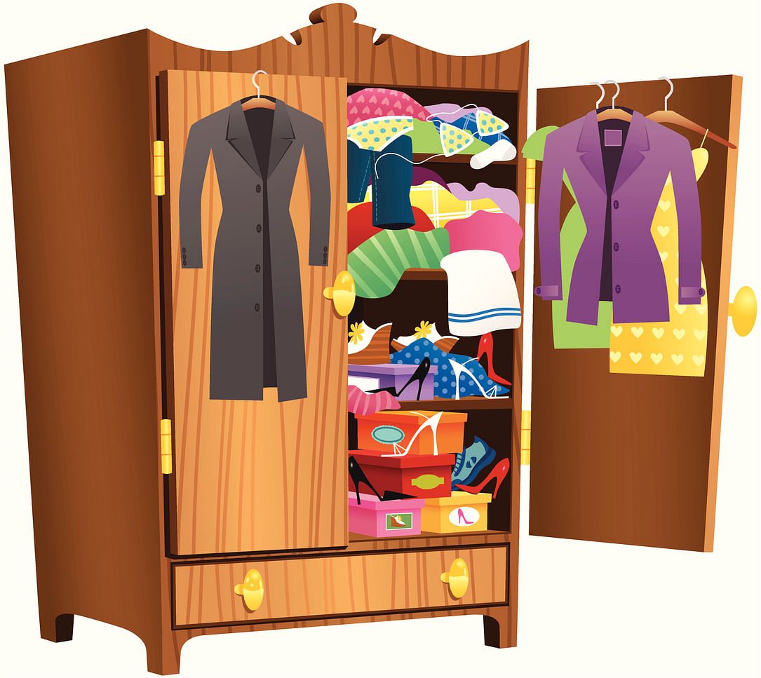 Шкаф для одежды картинка для детей на прозрачном фоне