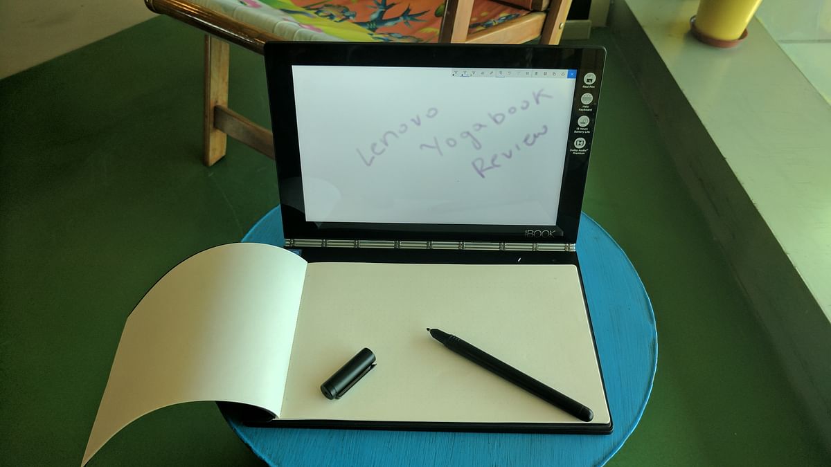 This portable Windows PC from Lenovo doubles up as a Wacom tablet for creative users.
