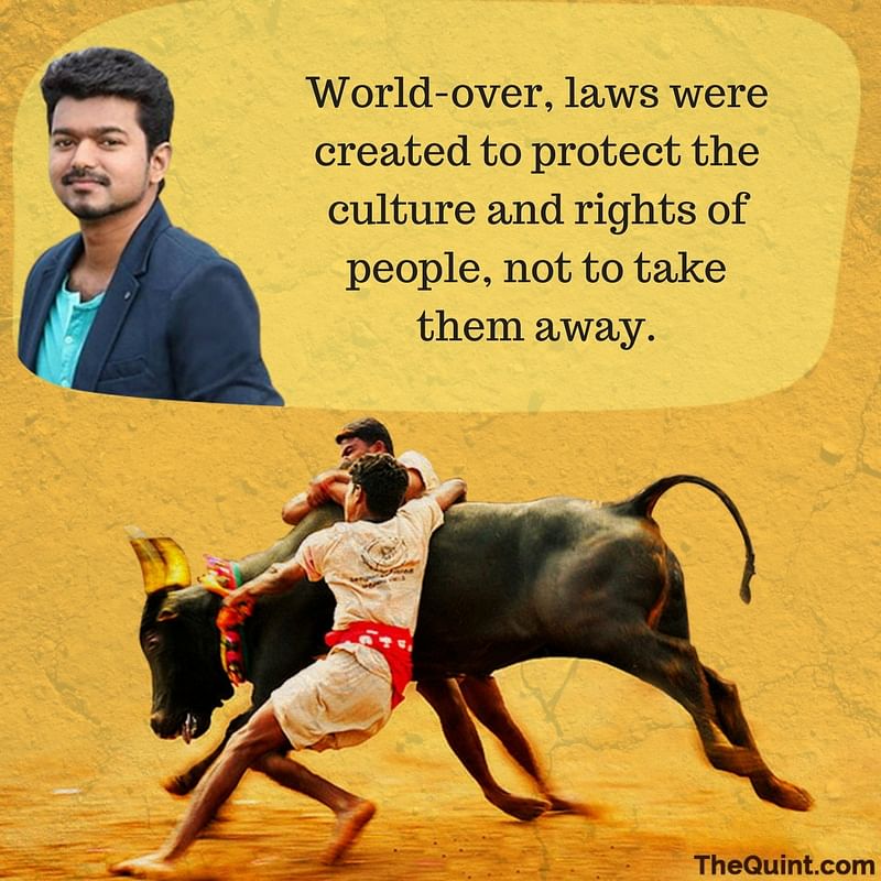AR Rahman has joined the long list of celebrities who are supporting the people’s fight for jallikattu.