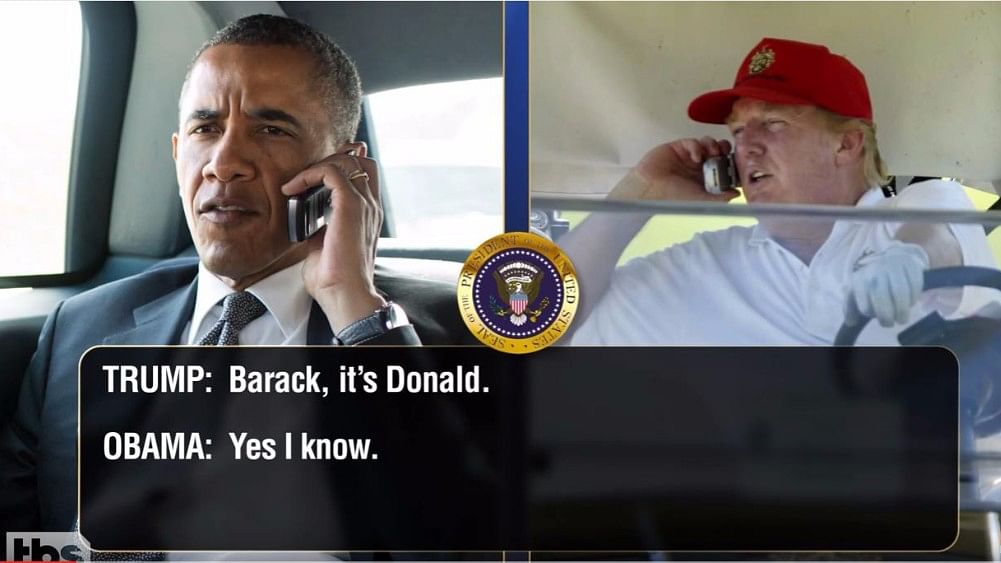 Obama-Trump conversations. (Photo: <a href="https://www.youtube.com/watch?v=w-iIYWvN5Kk">YouTube </a>screenshot)