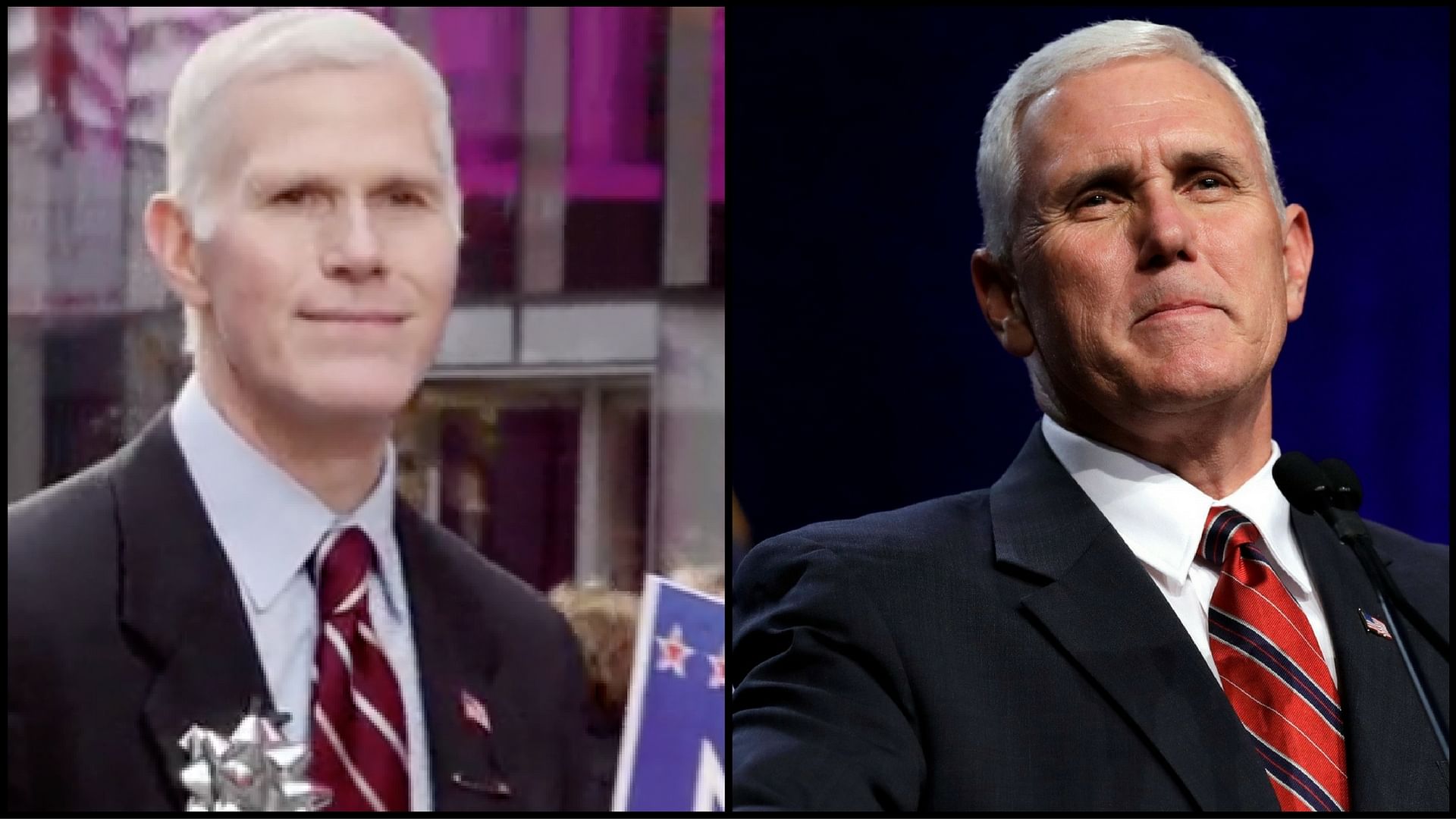Mike ‘Hot-Pence’. (Photo: Altered by <b>The Quint</b>)