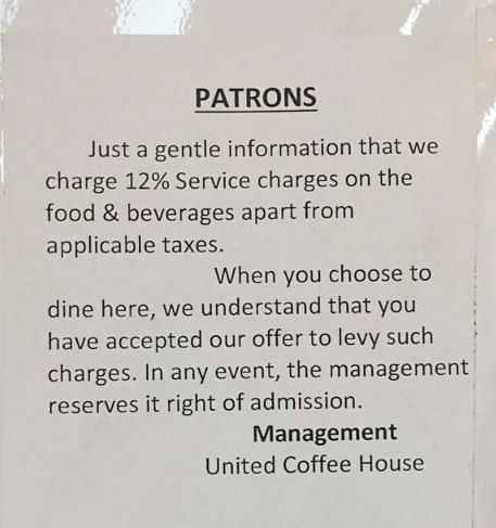 Is service charge really distributed among restaurant staff as claimed by management? The Quint finds out.