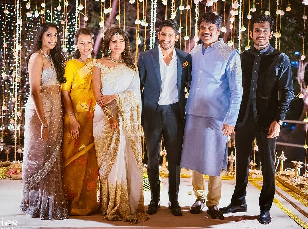 The Akkineni family. (Photo courtesy: Twitter)