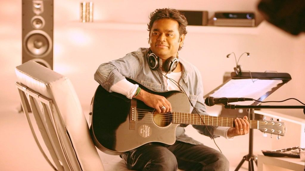 AR Rahman unplugged on The Quint. (Photo courtesy: Facebook)