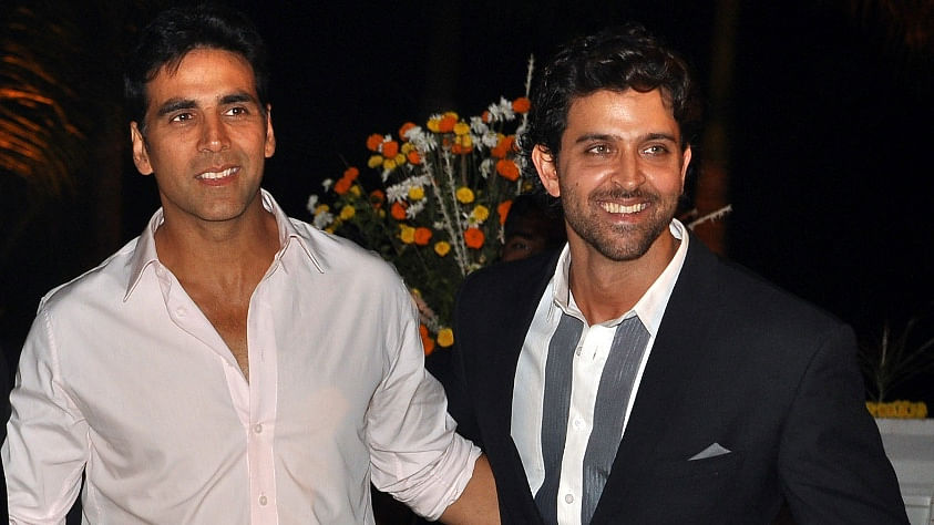 Akshay Kumar and Hrithik Roshan seem to have found a script worth collaborating over. (Photo: Yogen Shah)