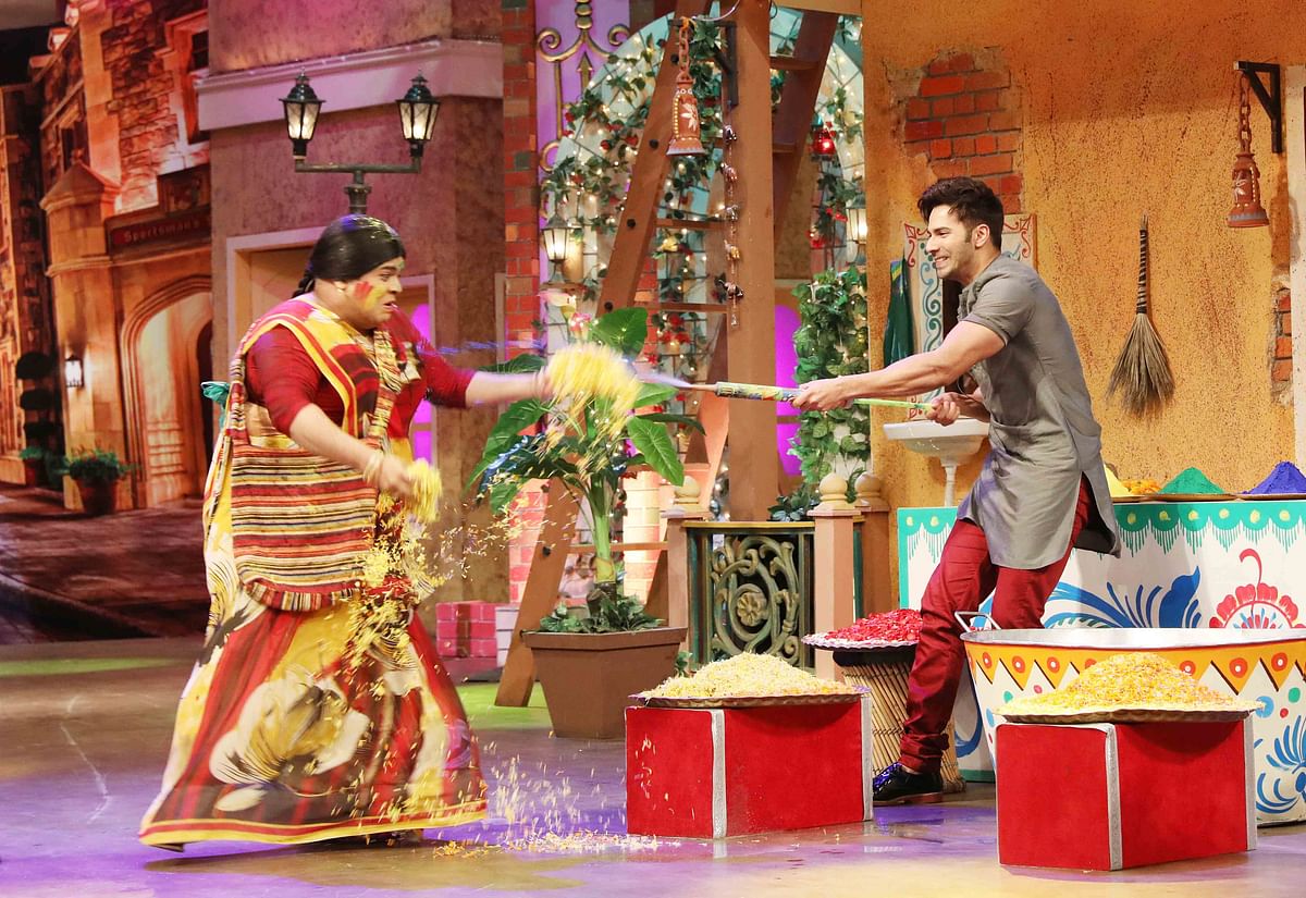 Alia and Varun have a blast on Kapil Sharma’s show. See the pics here.