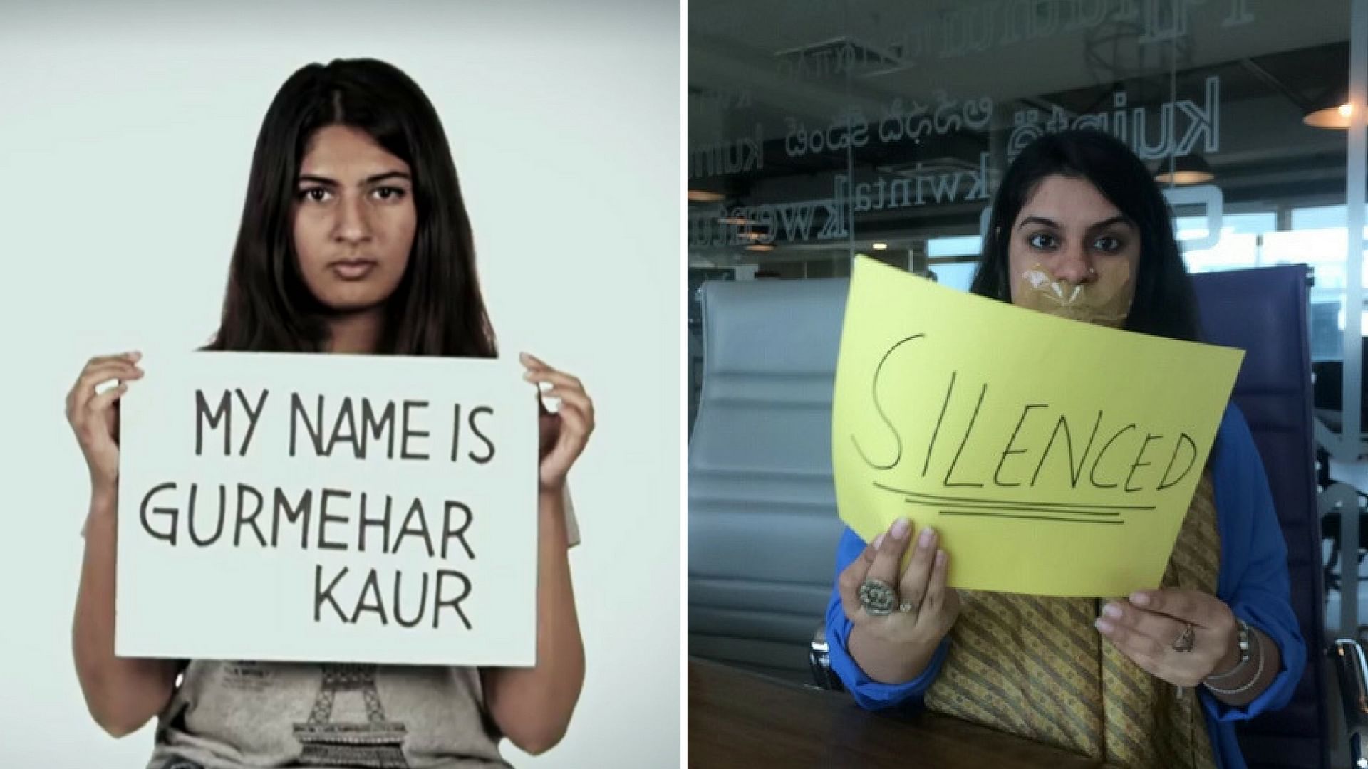 Gurmehar Kaur has quit her campaign. (Photo: <b>The Quint</b>)