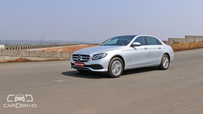Mercedes E-Class gets an S-Class looking touch to it in 2017. (Photo Courtesy: <a href="https://www.cardekho.com/road-test/2017-mercedes-eclass-lwb-first-drive-433.htm">CarDekho</a>)