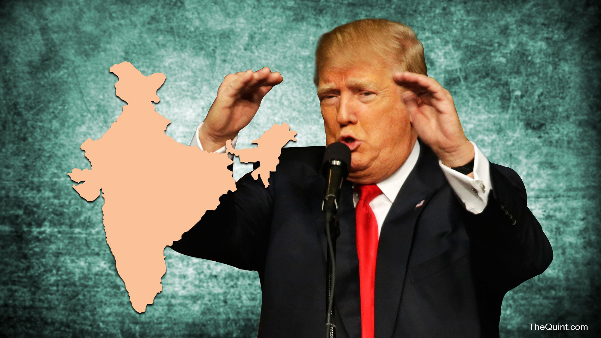 India should brace itself for collateral damage due to Trump’s protectionist stand (Photo: AP/ Altered by <b>The Quint</b>)