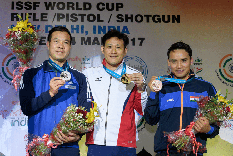 This is Jitu Rai’s second and India’s third medal at the event being hosted in New Delhi.