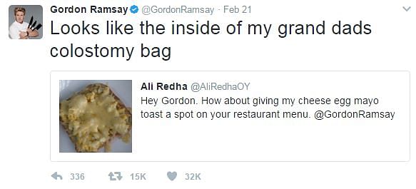 Check out what Gordon Ramsay had to say when an Indian asked him to rate his medu vada sambar.